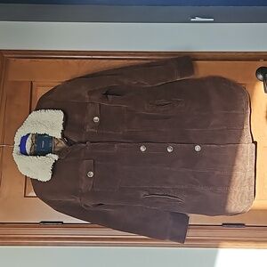 Lucky Brand Corduroy Insulated Trucker Coat
